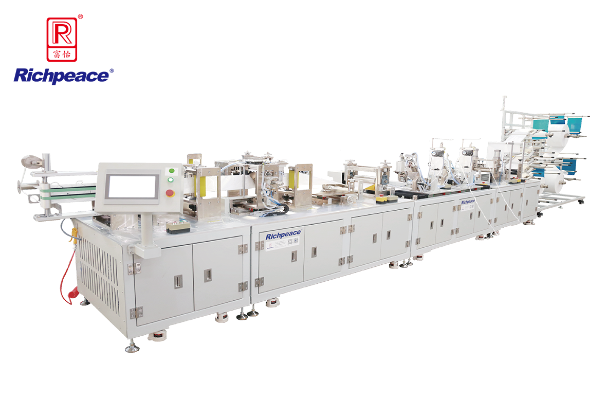 星空全自动折叠口罩连续型生产线 （焊头带）