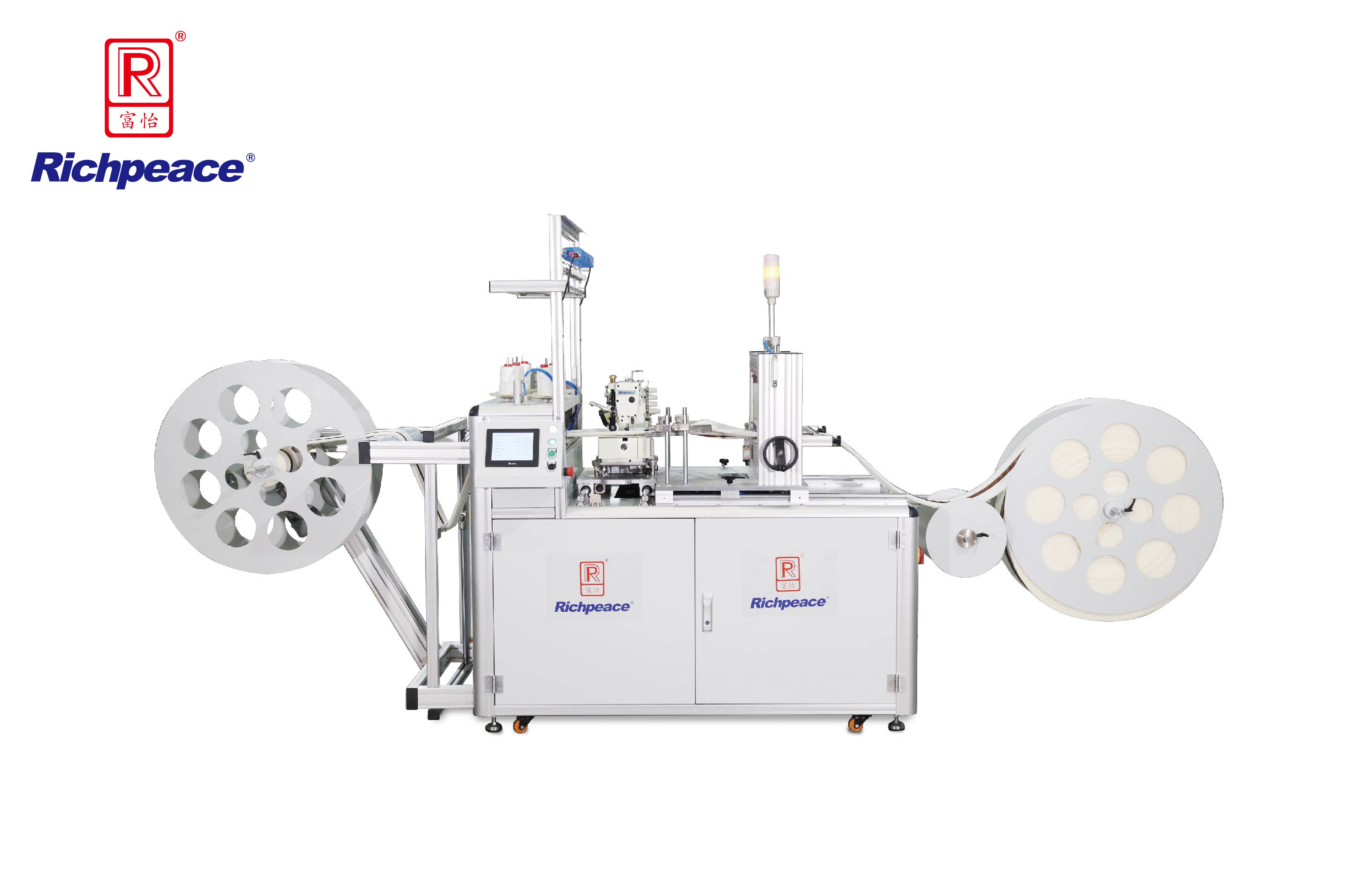 星空床围拉链自动缝纫机