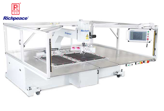 星空全自动双针任意转缝纫机(德国机头）