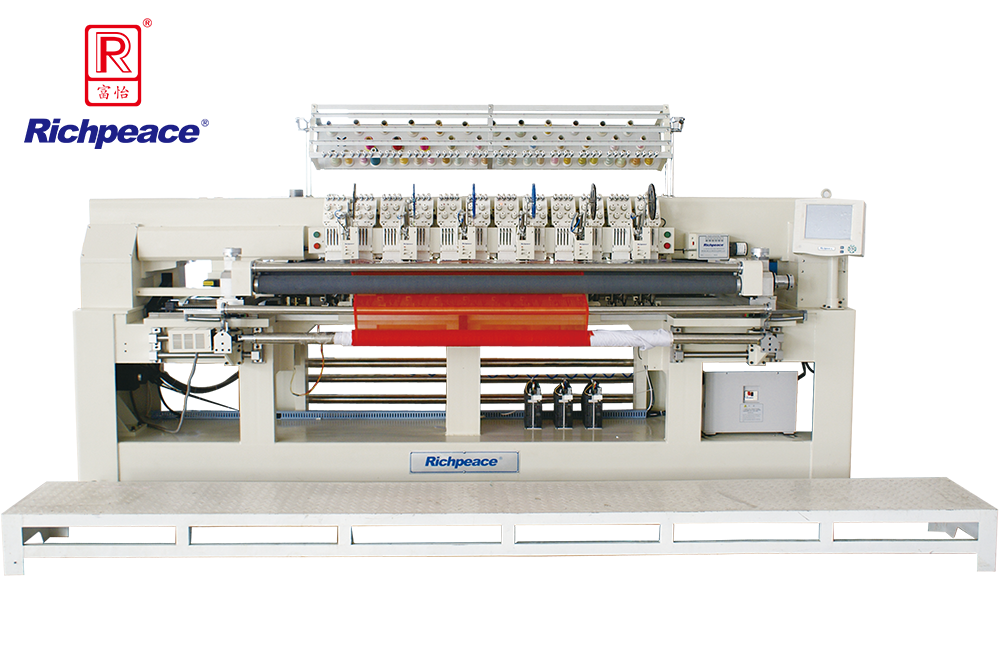 星空电脑无框卷式绣花机