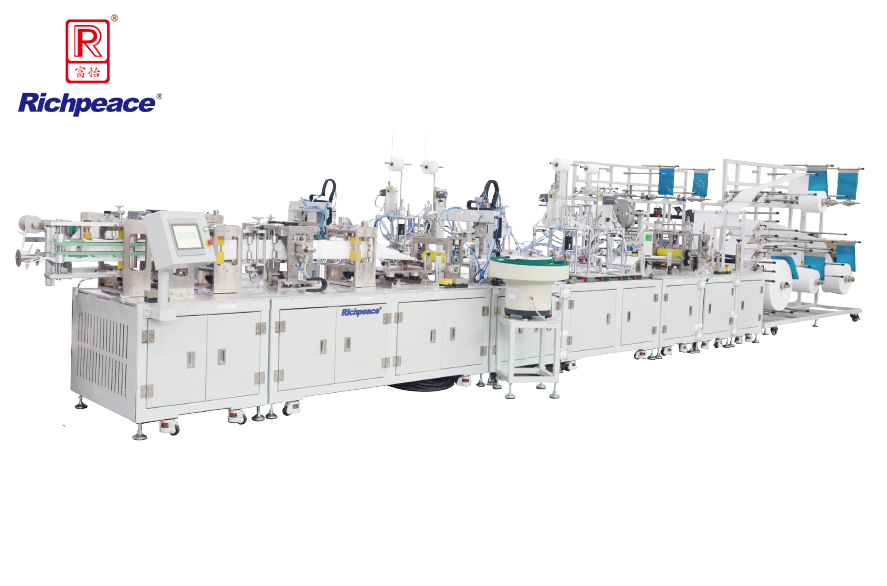 星空全自动折叠口罩启停型生产线 （焊耳带)