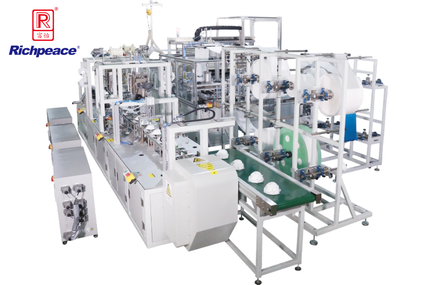 星空全自动罩杯口罩（双罩杯）生产线