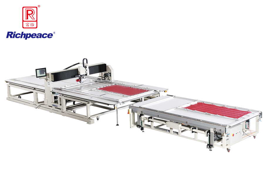 星空全自动360°大面积皮革缝纫机