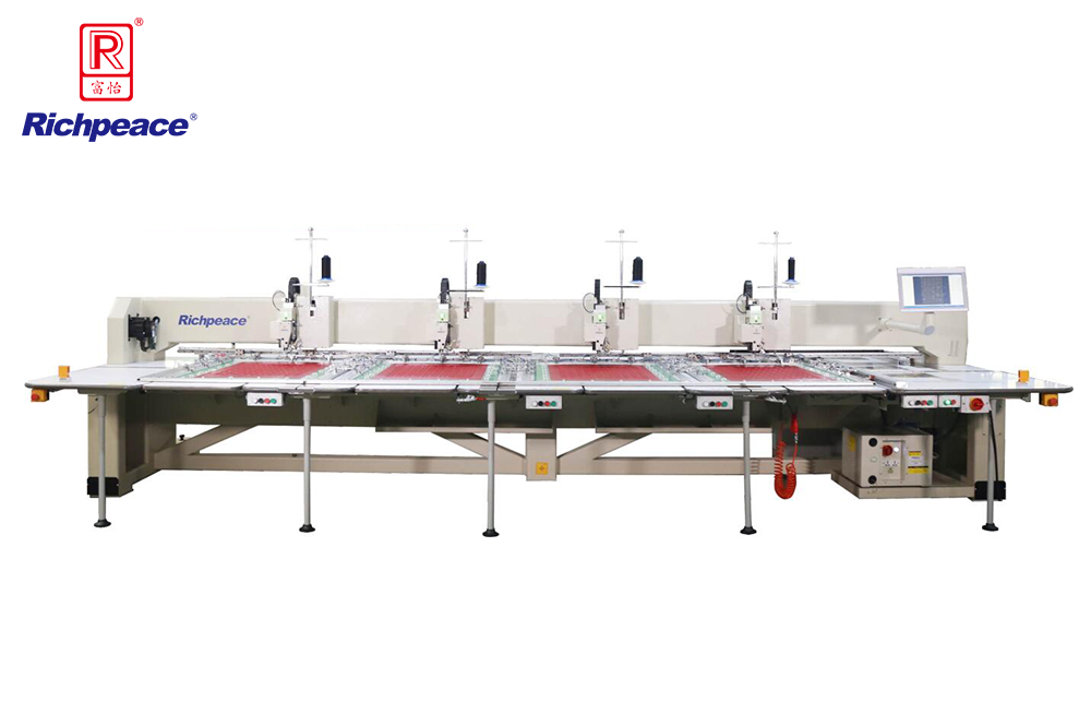 星空全自动多头皮革缝纫机