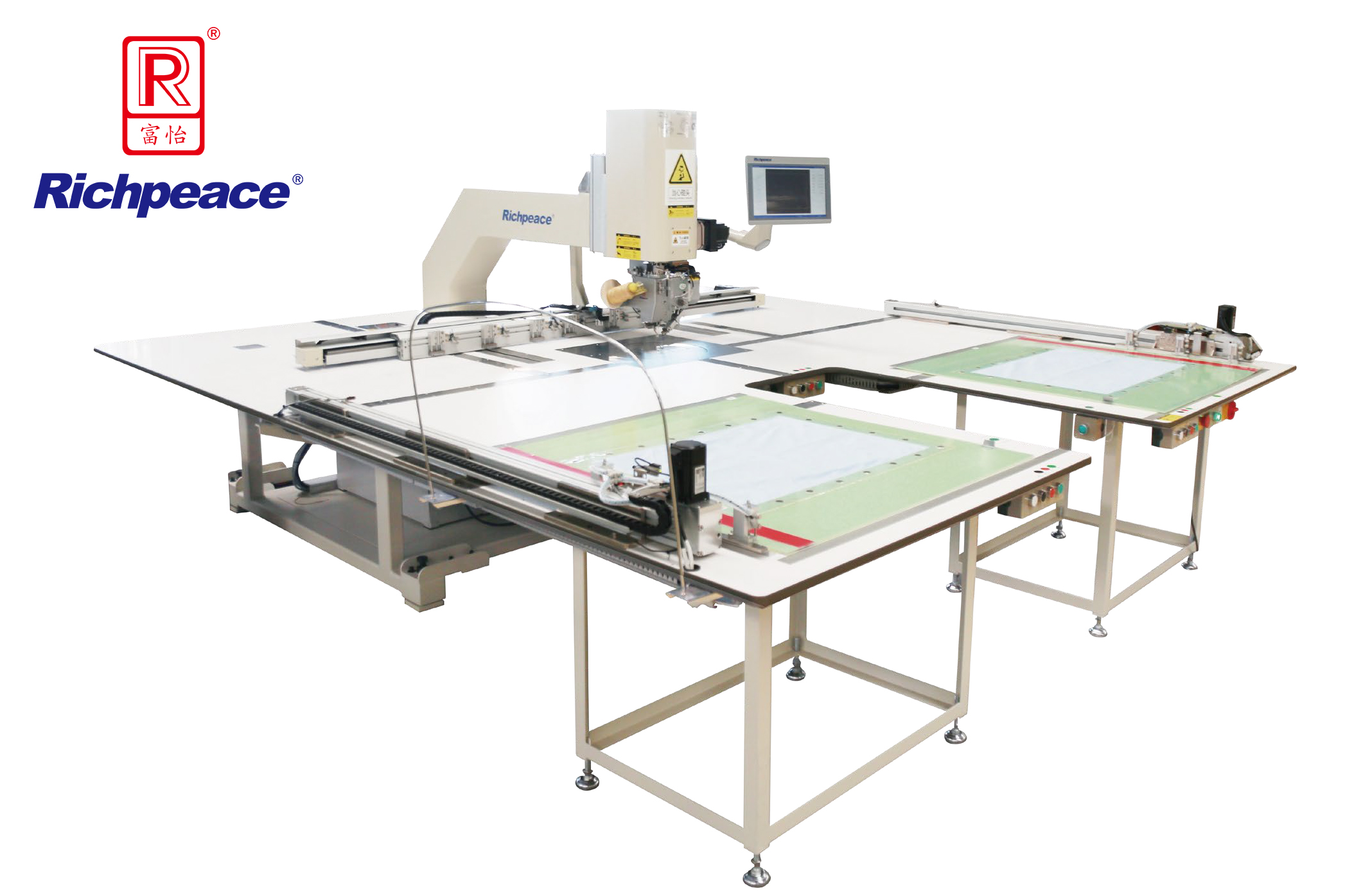 星空全自动360°旋转机头单针缝纫机(自动上料)