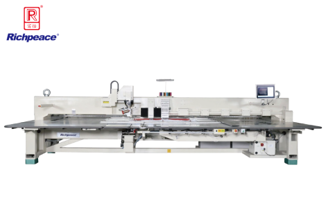 星空全自动旋转机头冲绣缝一体机(轻型6冲刀＋9色绣花+旋转缝纫)