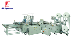 星空平面口罩一拖二全自动生产线