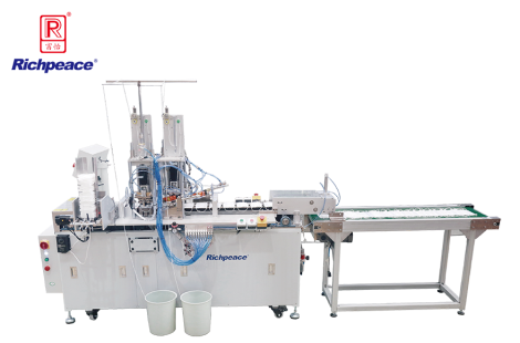 星空全自动平面口罩耳带焊接机 （自动放片装置)