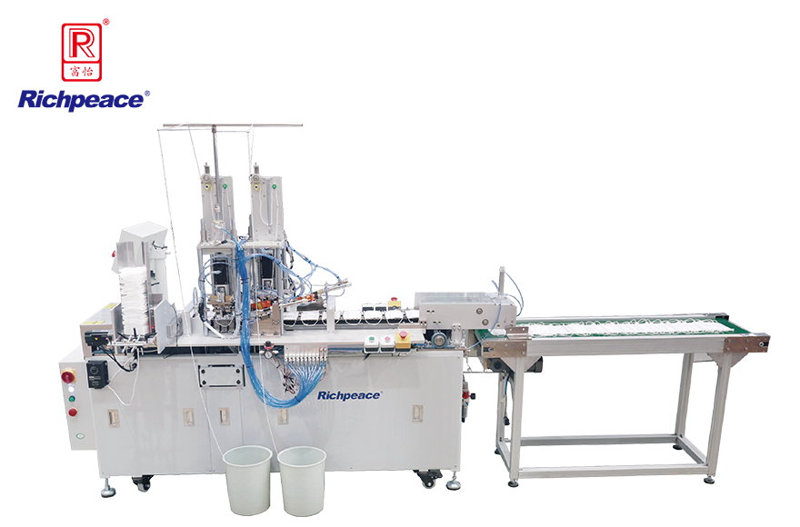 星空全自动平面口罩耳带焊接机 （自动放片装置)