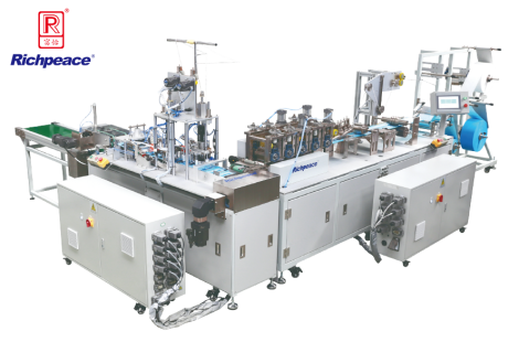 星空平面口罩一拖一全自动生产线