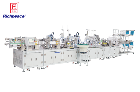 星空全自动折叠口罩启停型生产线 （焊头带）