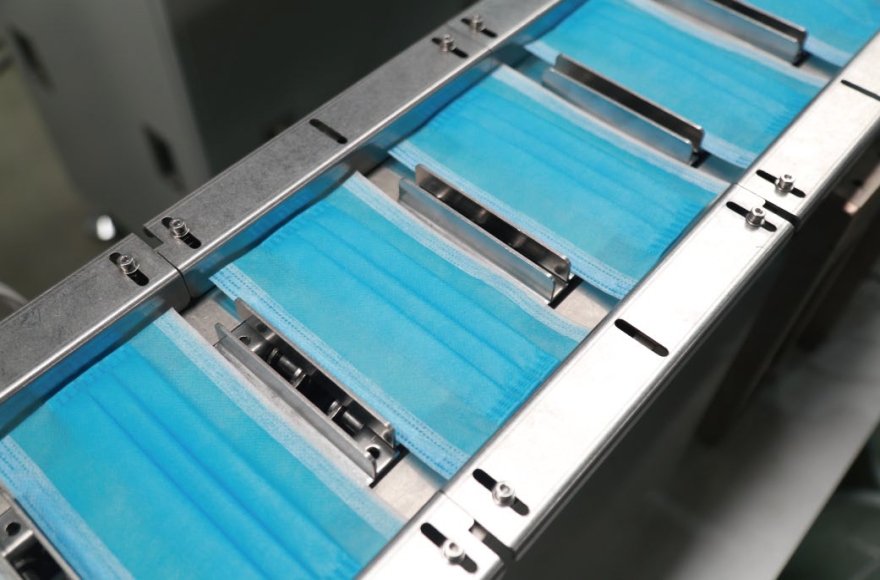 星空平面口罩（儿童型）一拖二全自动生产线