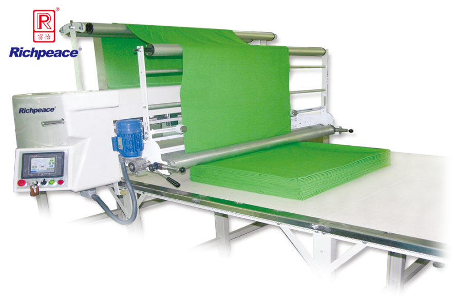 星空卷筒针织铺布机