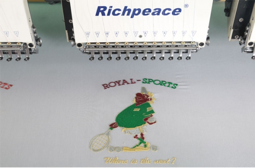 星空电脑精密绣花机