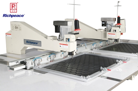 星空全自动双头厚料缝纫机