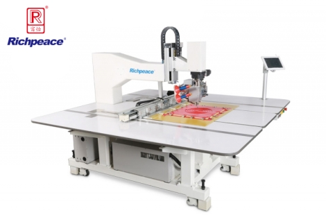 星空全自动双针任意转缝纫机