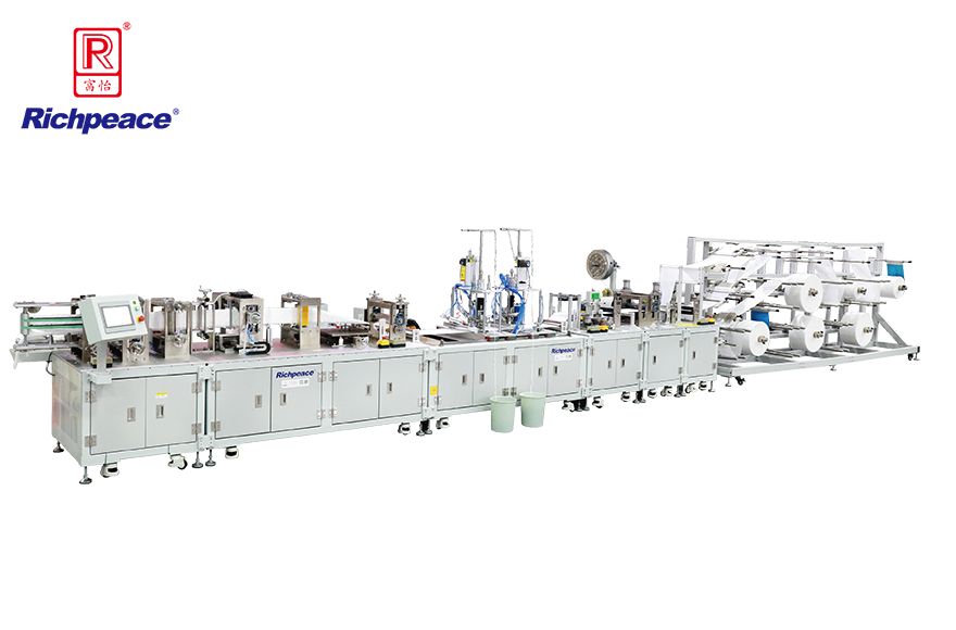 星空全自动折叠口罩连续型生产线 （焊耳带）