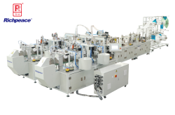 星空折叠口罩一拖二全自动生产线（焊头带）