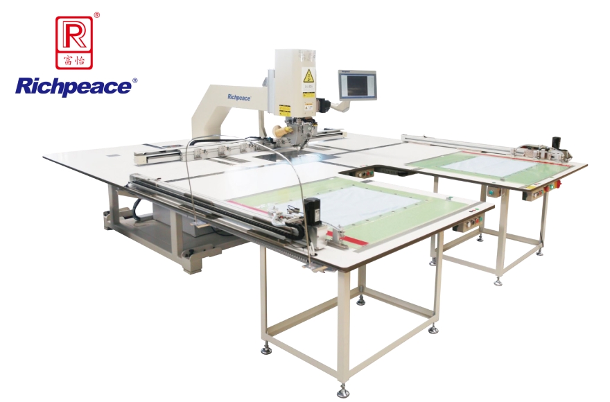 星空全自动360°旋转机头单针缝纫机(自动上料)