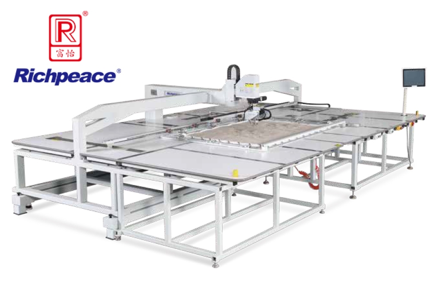 星空大幅面360°旋转缝纫机