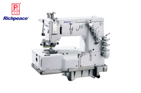 星空四针平台型勾针纵向双重环缝链式缝纫机