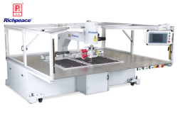 星空双针针距可调任意转全自动缝纫机
