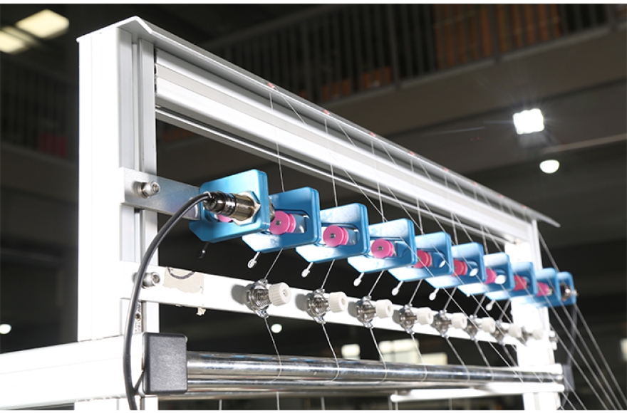 星空床围拉链自动缝纫机