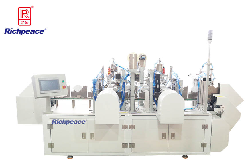 星空半自动折叠口罩头带焊接机
