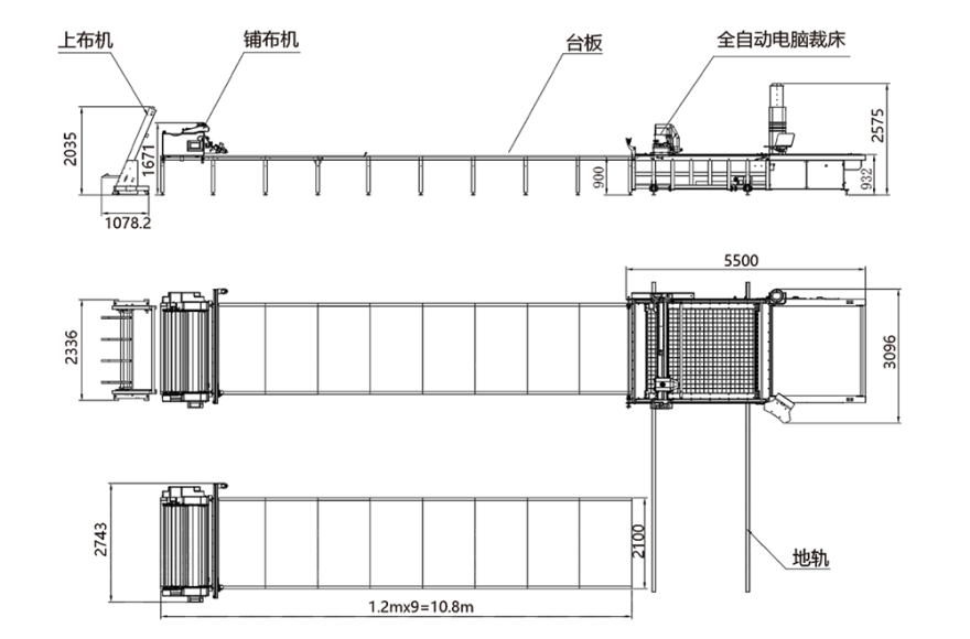 星空全自动6公分电脑裁床