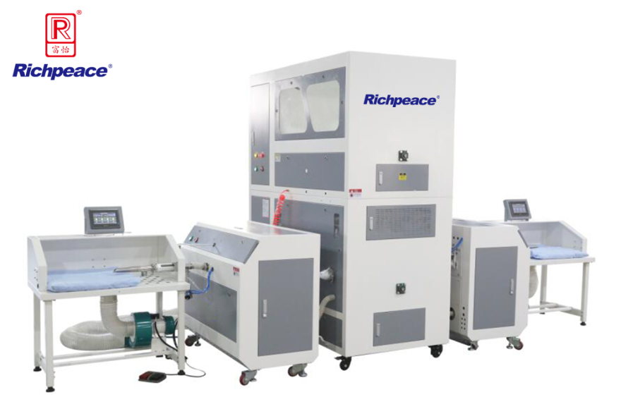 星空全自动双头八称绒棉一体机