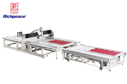 星空全自动360°大面积皮革缝纫机