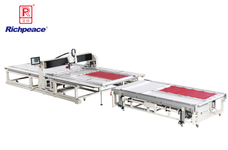 星空全自动360°大面积皮革缝纫机