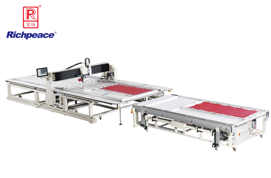 星空全自动360°大面积皮革缝纫机