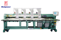 星空纯植绒绣花机