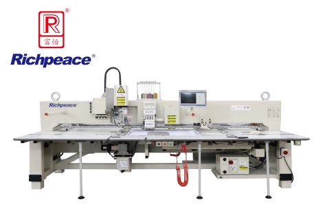 星空全自动旋转绣缝一体机(9色绣花＋旋转缝纫)