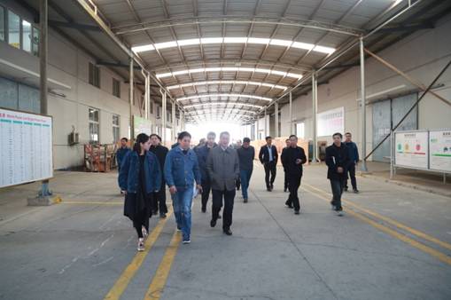 星空快讯--热烈欢迎天津市政府质量工作考核组莅临天津宝盈考察指导 ！