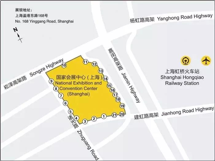 中国国际家用纺织品及辅料(春夏)博览会乘车路线