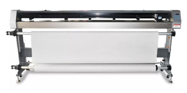 星空高速喷墨绘图仪展机