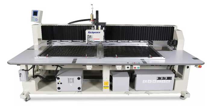 星空全自动零等待缝纫机展机