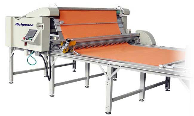 星空梭针两用全自动铺布机展机